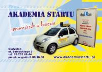 AKADEMIA STARTU - KURSY PRAWA JAZDY - Logo
