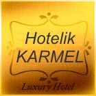 HOTELIK KARMEL W AUGUSTOWIE ORGANIZACJA IMPREZ OKOLICZNOŚCIOWYCH.WYPOŻYCZALNIA SPRZĘTU WODNEGO I TURYSTYCZNEGO. AUGUSTÓW-PODLASIE - Logo