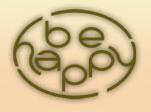 BE HAPPY - Logo