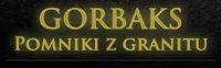GORBAKS POMNIKI Z GRANITU - Logo