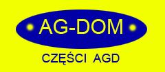 AG-DOM FIRMA - CZĘŚCI ZAMIENNE DO: AGD, WENTYLACJI, INSTALACJI WOD-KAN. CZĘŚCI ZAMIENNE DO KLIMATYZACJI, AUTOKLIMATYZACJA. BIAŁYSTOK - Logo