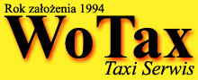 Autoryzowany Dystrybutor Sprzętu Sygnalizacyjno-Ostrzegawczego WoTax. Wyposażenie Pojazdów Uprzywilejowanych.Serwis Taxi - Logo