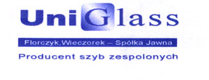 UNIGLASS POLSKA SP. Z.O.O FLORCZYK, WIECZOREK - Logo